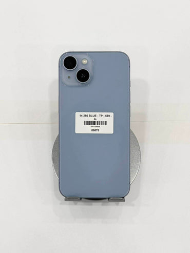 IPhone 14 bản 256GB Màu xanh dương - pin thay mới 100% - 89876 A- Teku