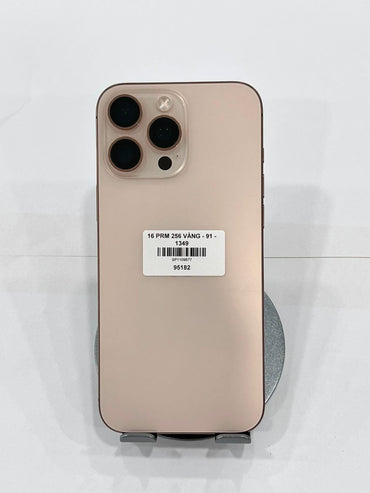 IPhone 16 ProMax 256GB Màu vàng - Pin 91% - 95182 Teku