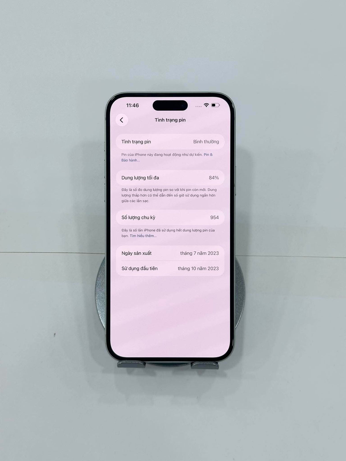 IPhone 15 Plus 128GB Màu Xanh lá - Pin 84% -19138 - A- TEKU