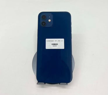 IPhone 12 bản 256gb Màu Blue - Pin thay mới 100% - 50229 - a-