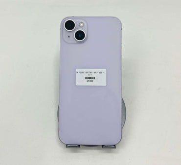 IPhone 14 PLus 128GB Màu tím - Pin 84% - 24459 - a-*