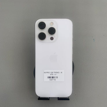 IPhone 16 Pro 128GB Màu trắng - Pin 90% - 53716 - a-* busan