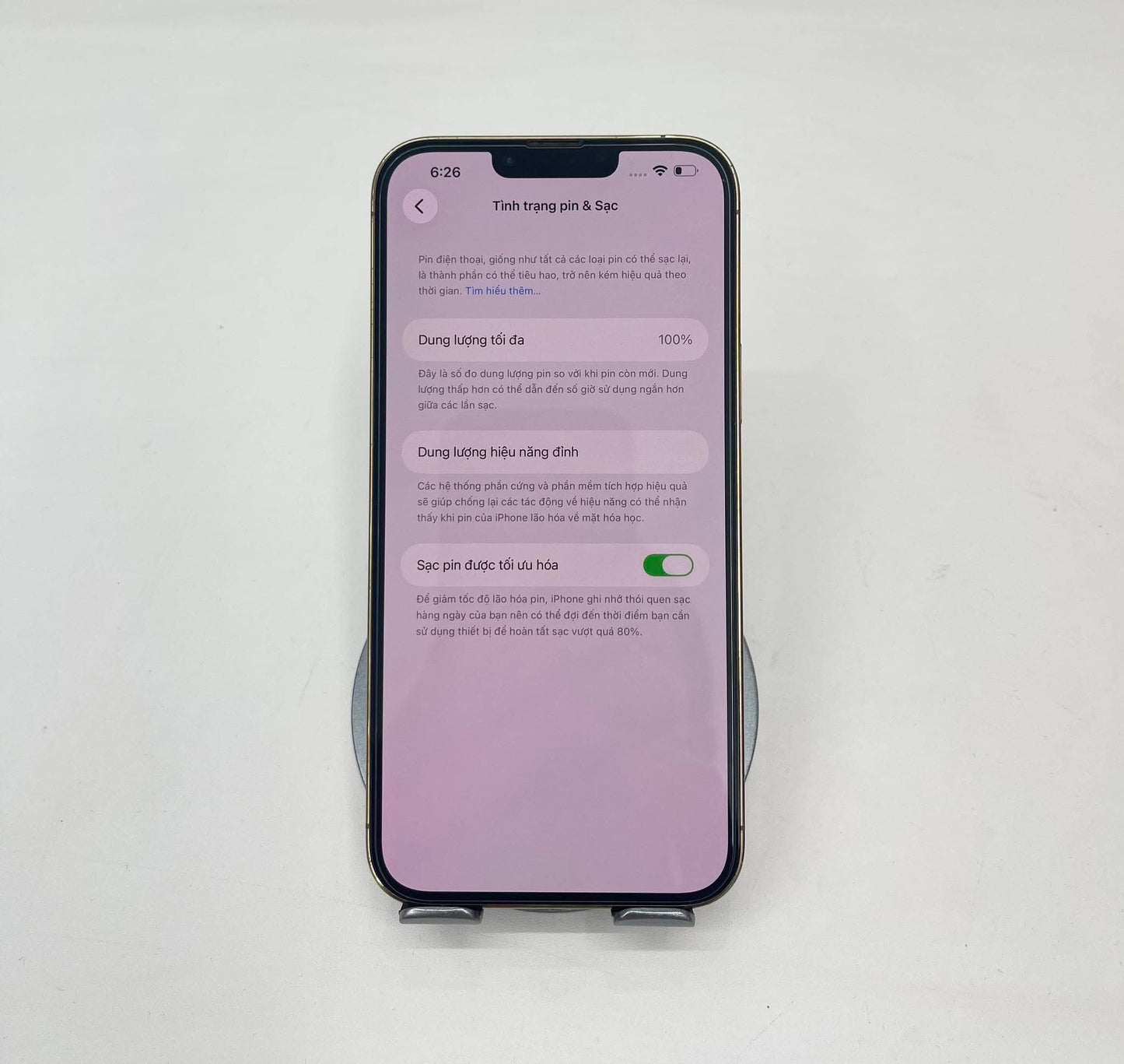 IPhone 13 Promax 128gb Màu Vàng - Pin thay 100% - 34349 A-* Teku
