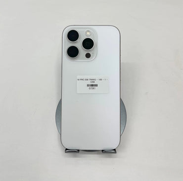 IPhone 16 Pro 256gb Màu trắng - Pin 100% sạc 1 lần - 07261