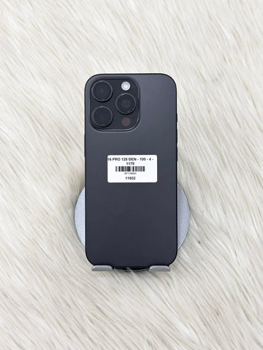 IPhone 16 Pro 128GB màu đen - Pin 100% sạc 4 lần - 11602 Teku