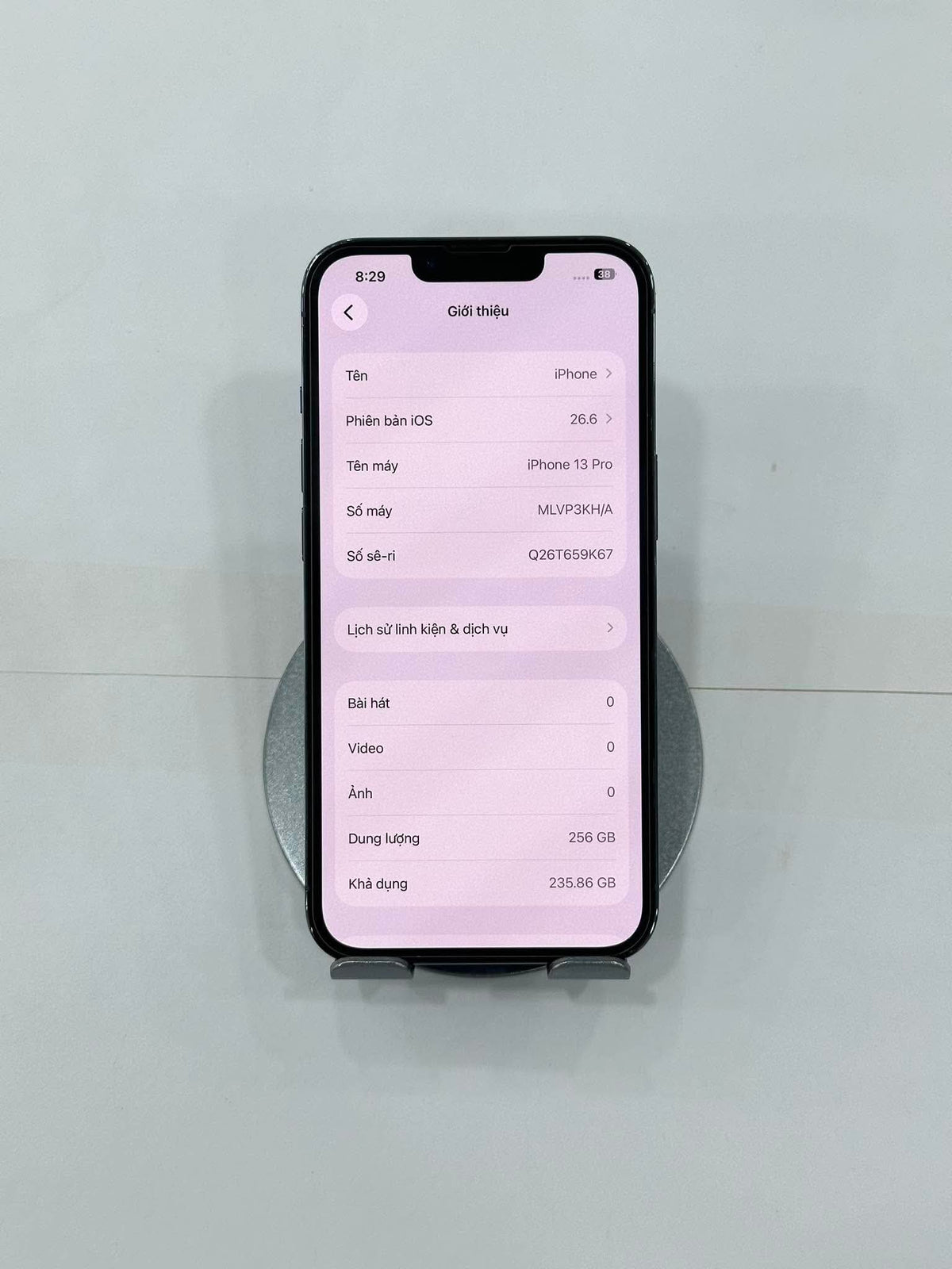 IPhone 13 Pro 256gb Màu Blue - Pin thay mới 100% - 88055 A- Teku