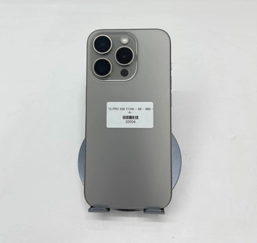 IPhone 15 Pro 256gb Màu Titan - Pin 86% - 02004 A- Teku