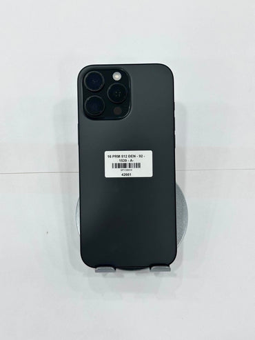 IPhone 16 Promax 512GB màu Đen - Pin 92% - 42661 - A- Teku