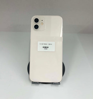 IPhone 12 bản 128gb Màu trắng - Pin thay mới 100% - 18496 A-*