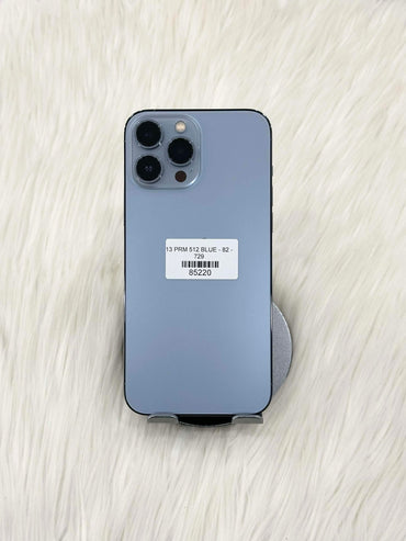 IPhone 13 ProMax 512GB Màu Blue - Pin 82% - 85220 A- TEKU