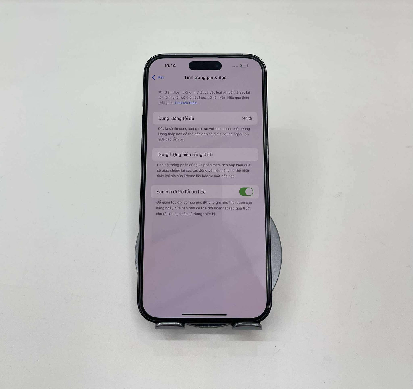 IPhone 14 ProMax 512GB Màu đen Refo - Pin 94% - 55814 A-* TEKU