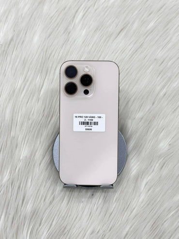 IPhone 16 Pro 128gb Màu Vàng - Pin 100% sạc 2 lần - 55606