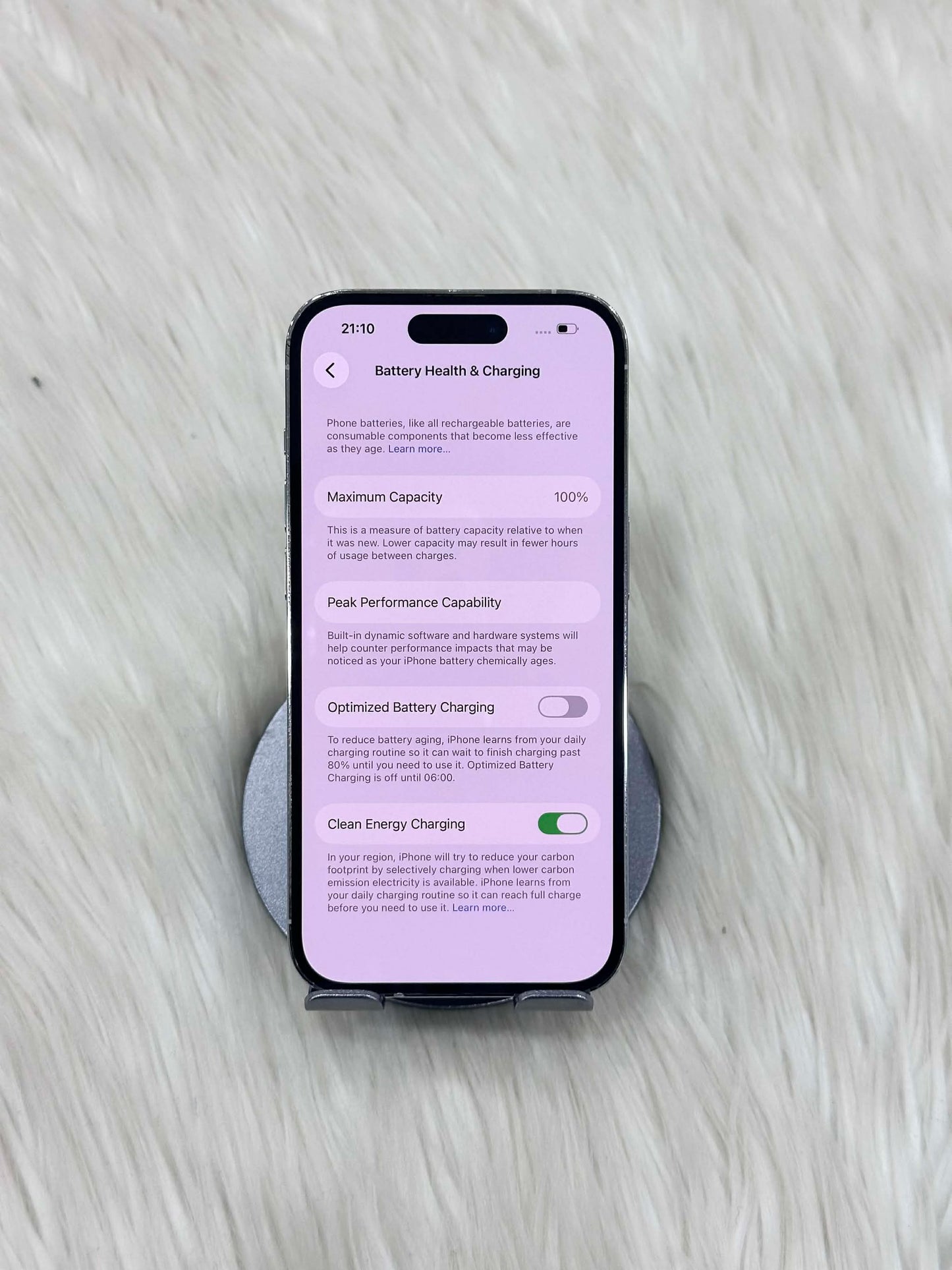 IPhone 14 Pro 256gb Màu trắng - Pin thay mới 100% - 80432 TEKU A-*