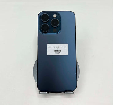 IPhone 15 Pro 512gb Màu Blue - Pin 81% - 57934 - A-