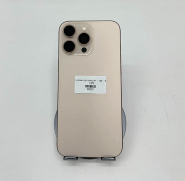 IPhone 16 ProMax 256GB Màu vàng RF- Pin 100% sạc 0 lần - 83652
