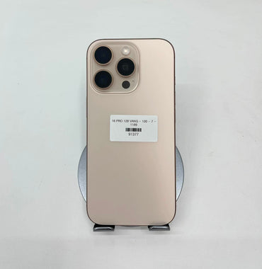 IPhone 16 Pro 128gb Màu Vàng - Pin 100% sạc 7 lần - 91377
