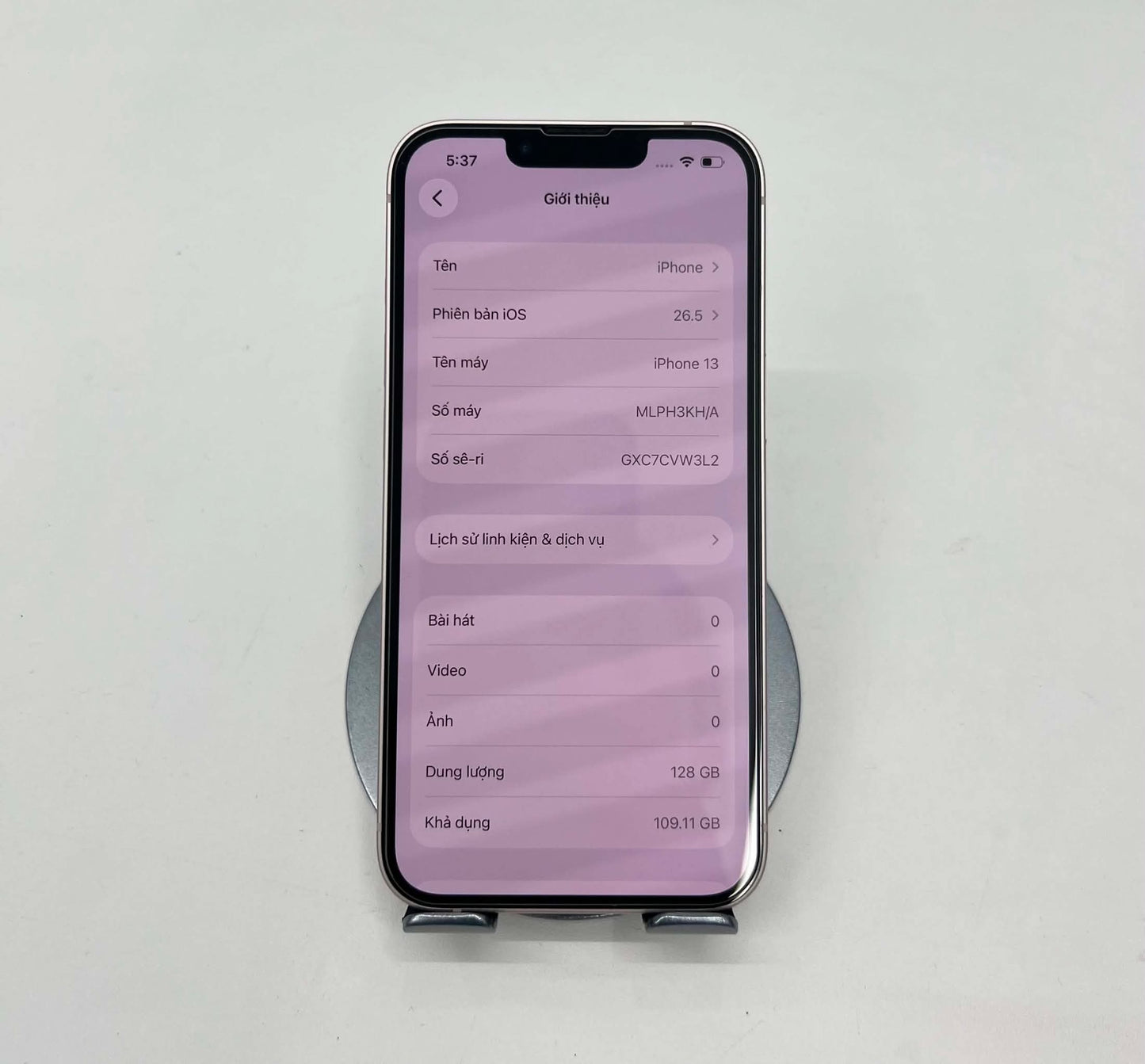 IPhone 13 bản 128Gb Màu Hồng - TP - 29153 - a-* Teku