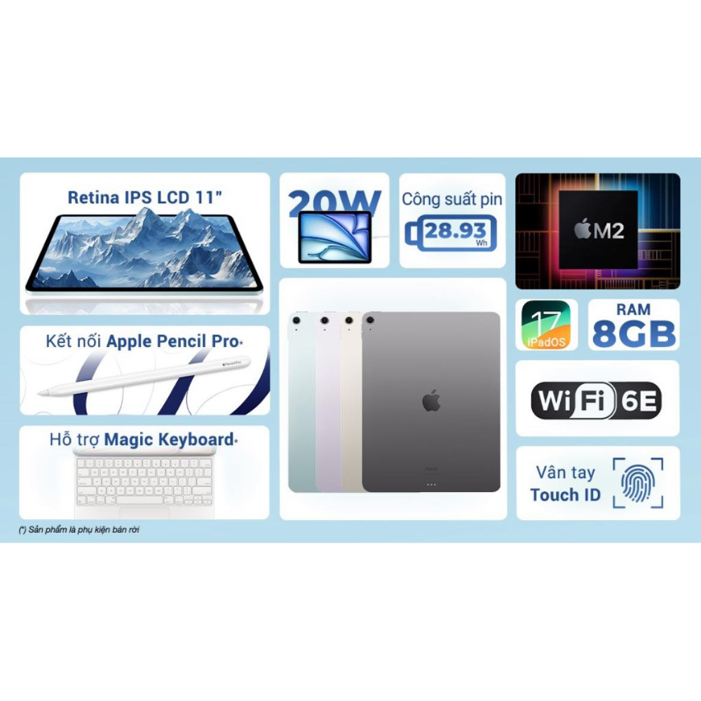 iPad Air 6 M2 11 inch WiFi