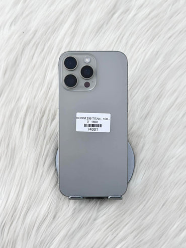 IPhone 16 Promax 256GB màu Titan - Pin 100% sạc 0L - 74001 TEKU