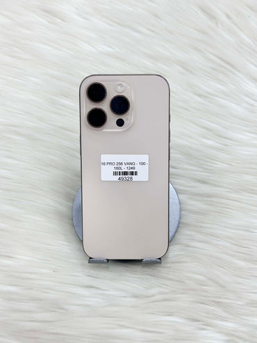 IPhone 16 Pro 256 Màu Vàng - Pin 100% sạc 160 lần - 49328 TEKU