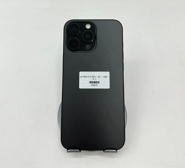 IPhone 16 Promax 512GB màu Đen - Pin 90% - 30972 - a-*