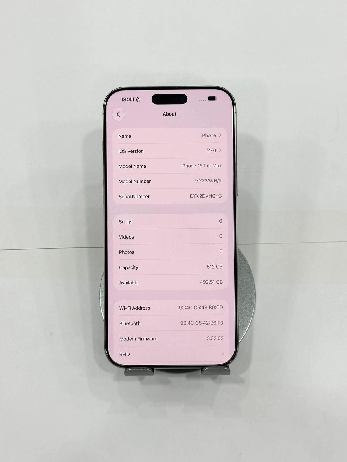 IPhone 16 Promax 512GB màu Titan - Pin 90% - 68999 Teku