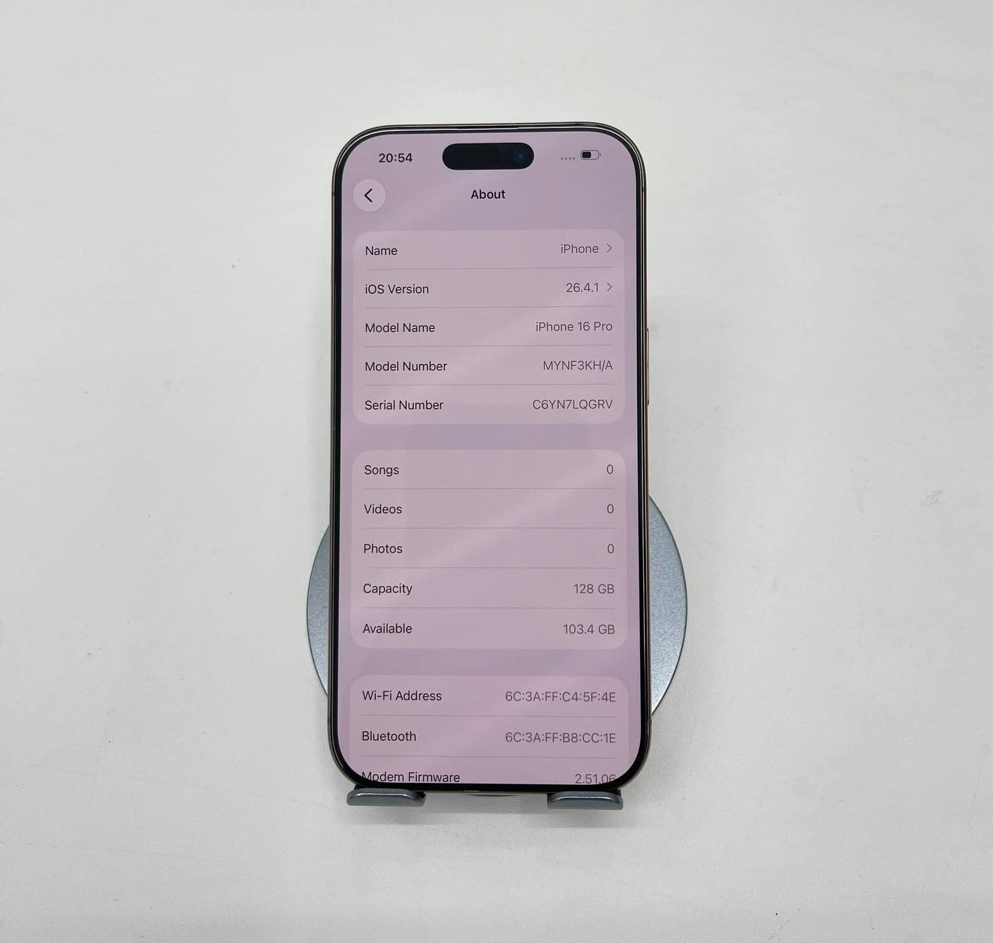 IPhone 16 Pro 128gb Màu Vàng - Pin 91% - A - 34199