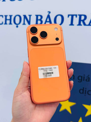 IPhone 17 Pro 256gb Màu Cam - Pin 100% sạc 173 lần - 72303 Busan