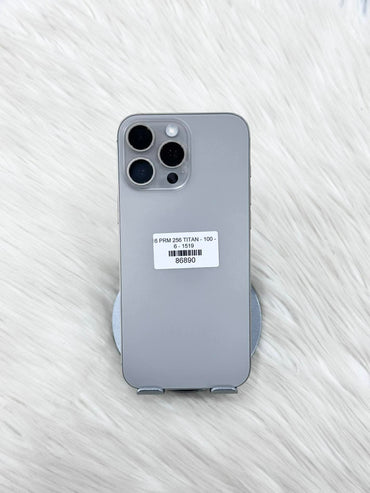 IPhone 16 Promax 256GB màu Titan - Pin 100% sạc 6 lần - 86890 TEKU *
