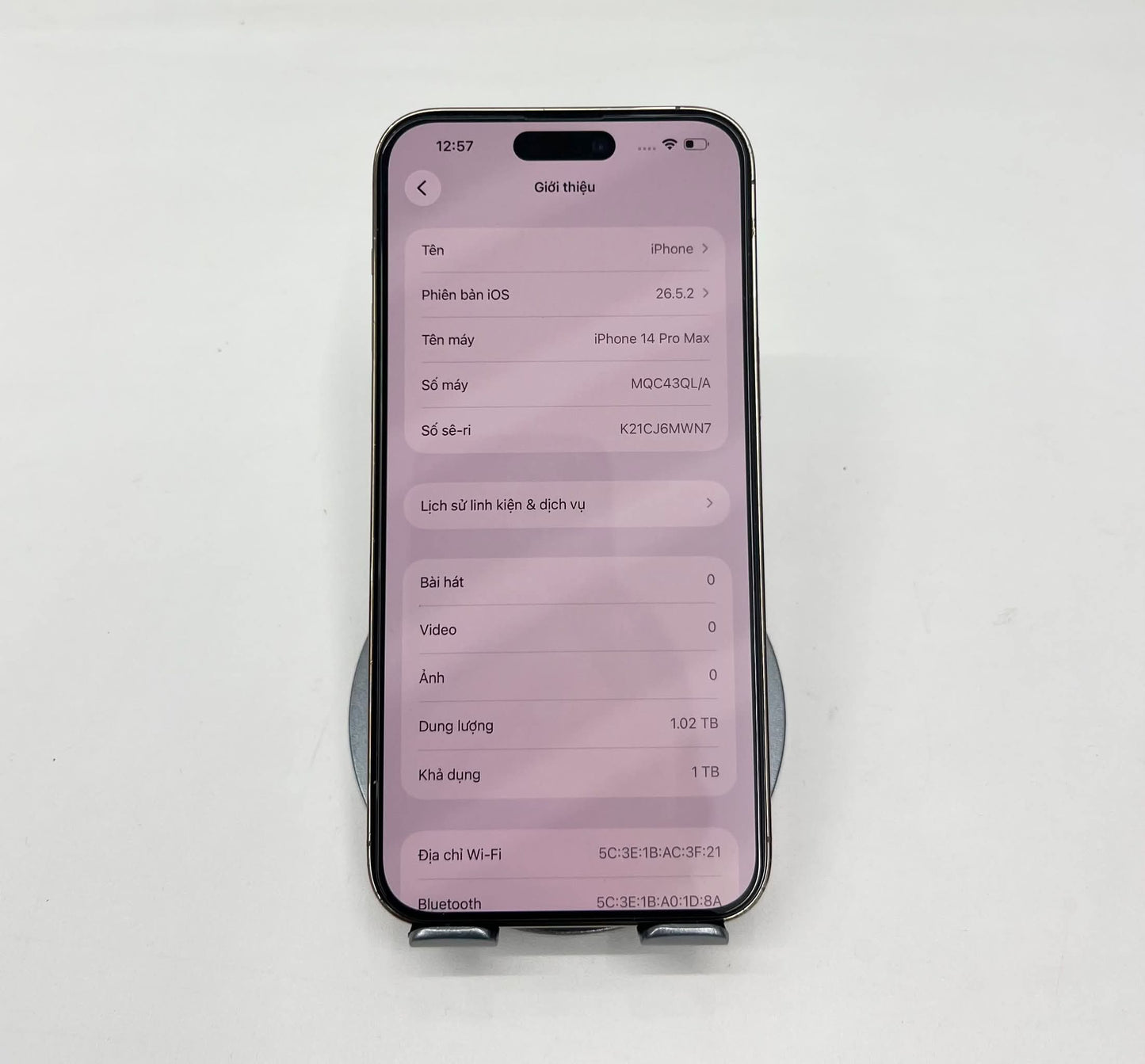 IPhone 14 Promax 1T Màu Vàng - Pin thay mới 100% - 13854 A-*