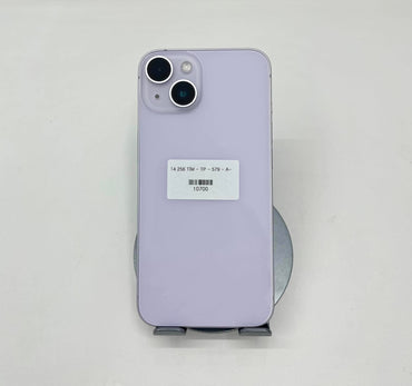 IPhone 14 bản 256gb Màu Tím - Pin thay mới 100% - 10700 A-