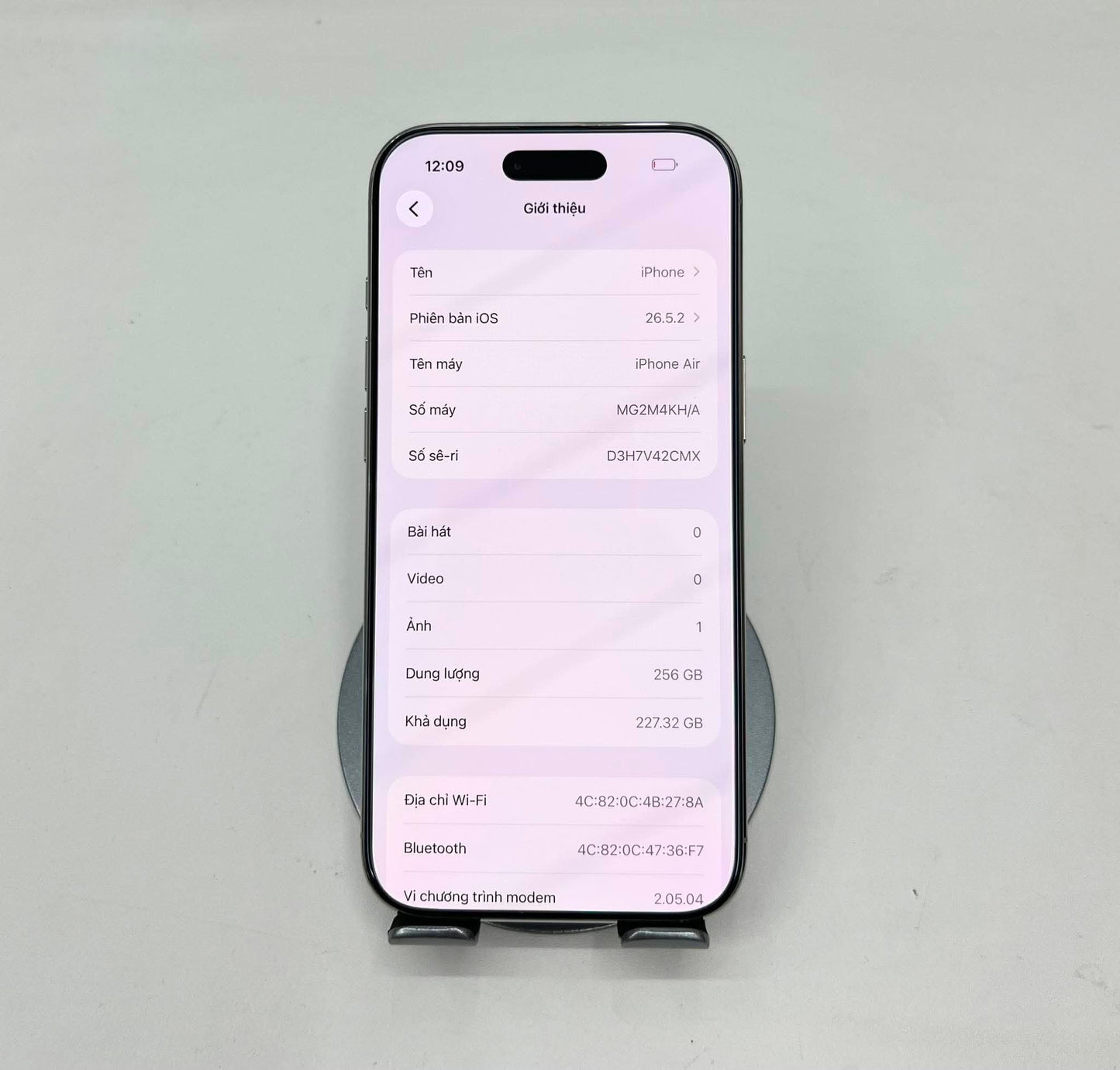 IPHONE 17 AIR 256 TRẮNG - 100 - 57156