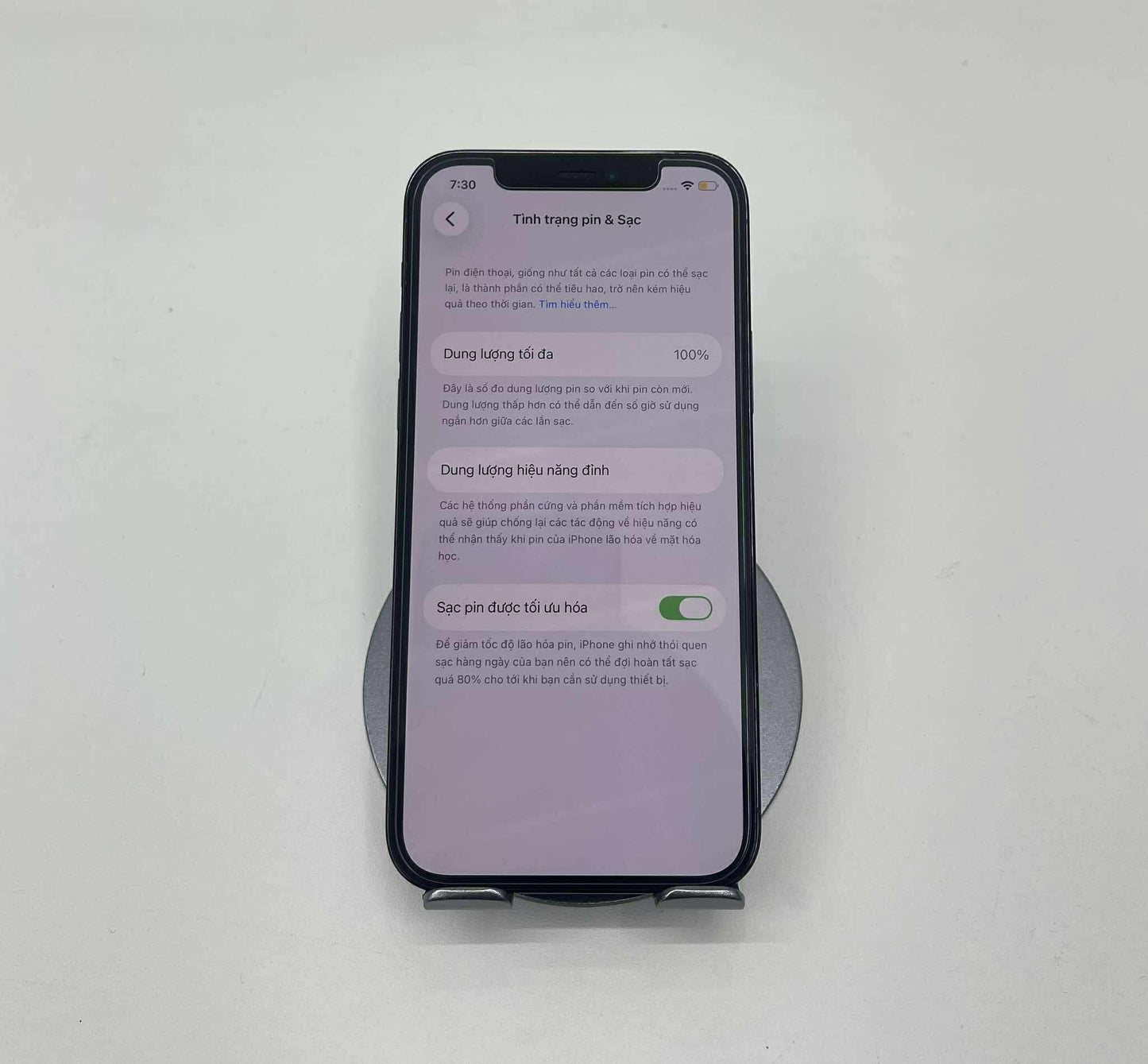 IPhone 12 Pro 256GB Màu Blue - Pin thay mới 100% - 65283 A-*