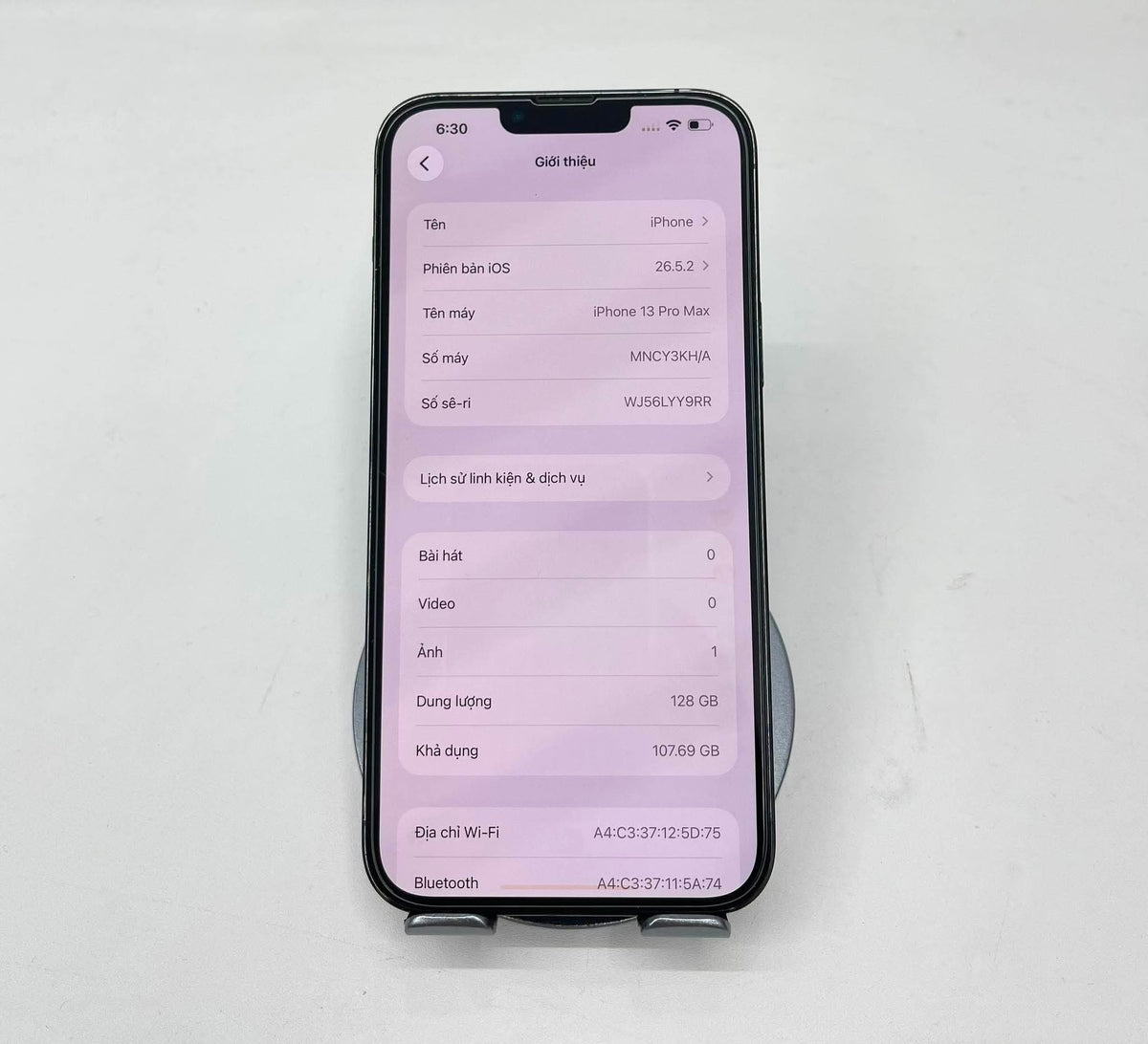 IPhone 13 ProMax 128gb Màu Green - Pin 84% - 63565 -a -*