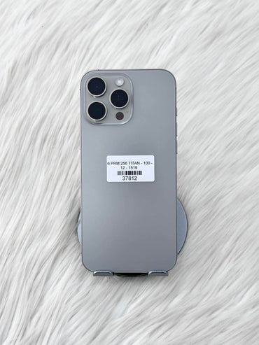 IPhone 16 Promax 256GB màu Titan - Pin 100% sạc 12L - 37812 TEKU