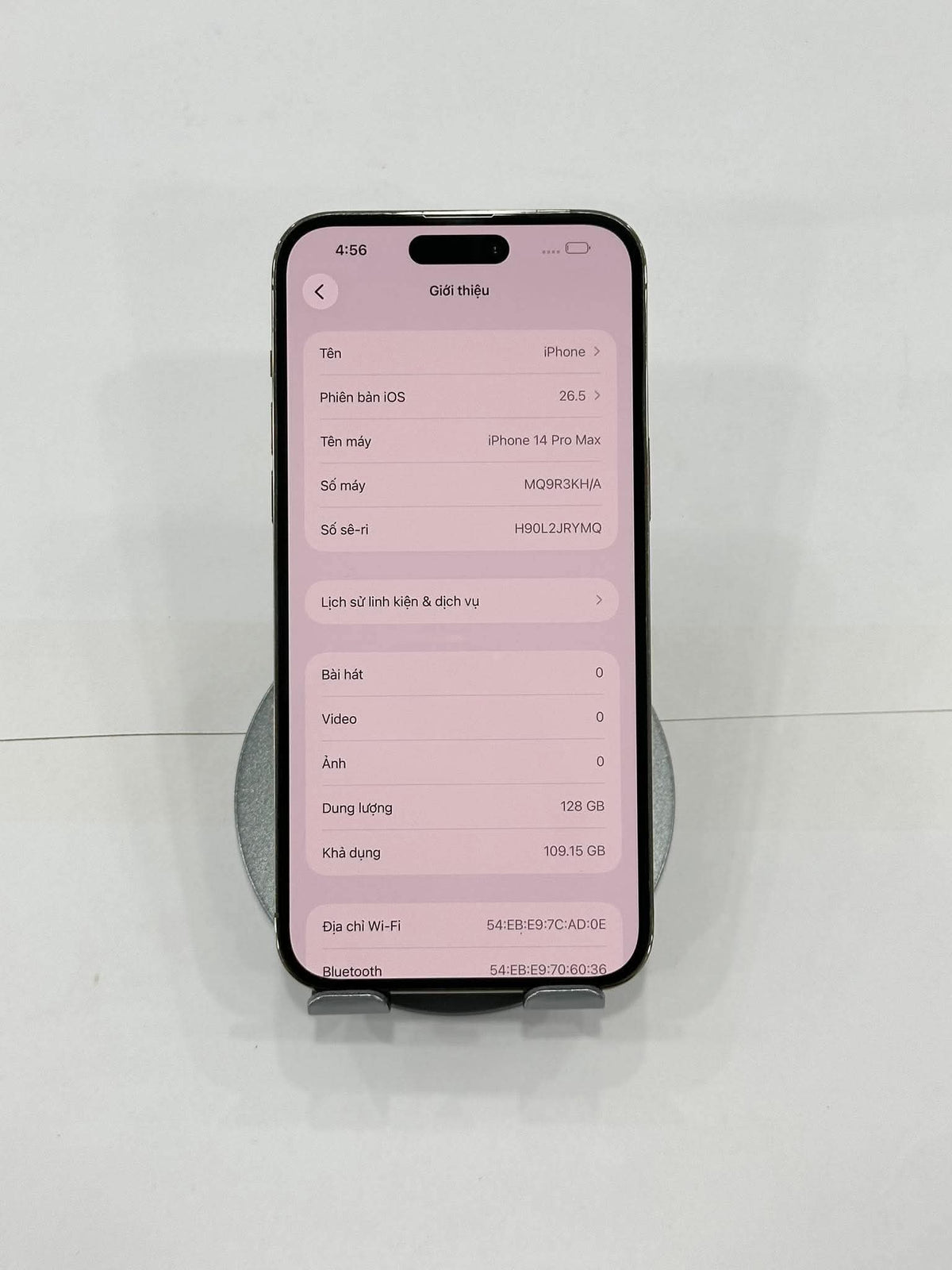 IPhone 14 ProMax 128GB Màu vàng - Pin thay mới - 66257 - a-* TEKU