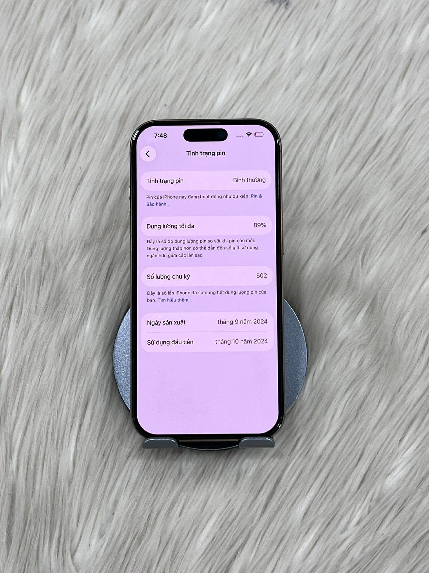 IPhone 16 Pro 256 Màu Vàng - Pin 89% - 03780 A-* TEKU