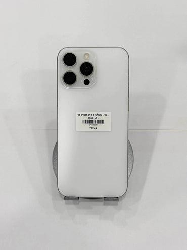 IPhone 16 ProMax 512gb Màu trắng - Pin 93% - 78249 - A-* Teku