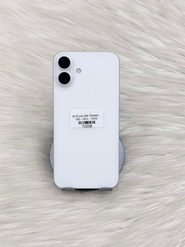 IPhone 16 Plus 256 Màu Trắng - Pin 100% sạc 181 lần - 72208 TEKU