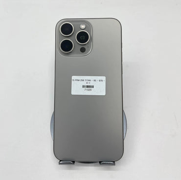 IPhone 15 ProMax 256GB Màu titan - Pin 85% - 71020 - a-*