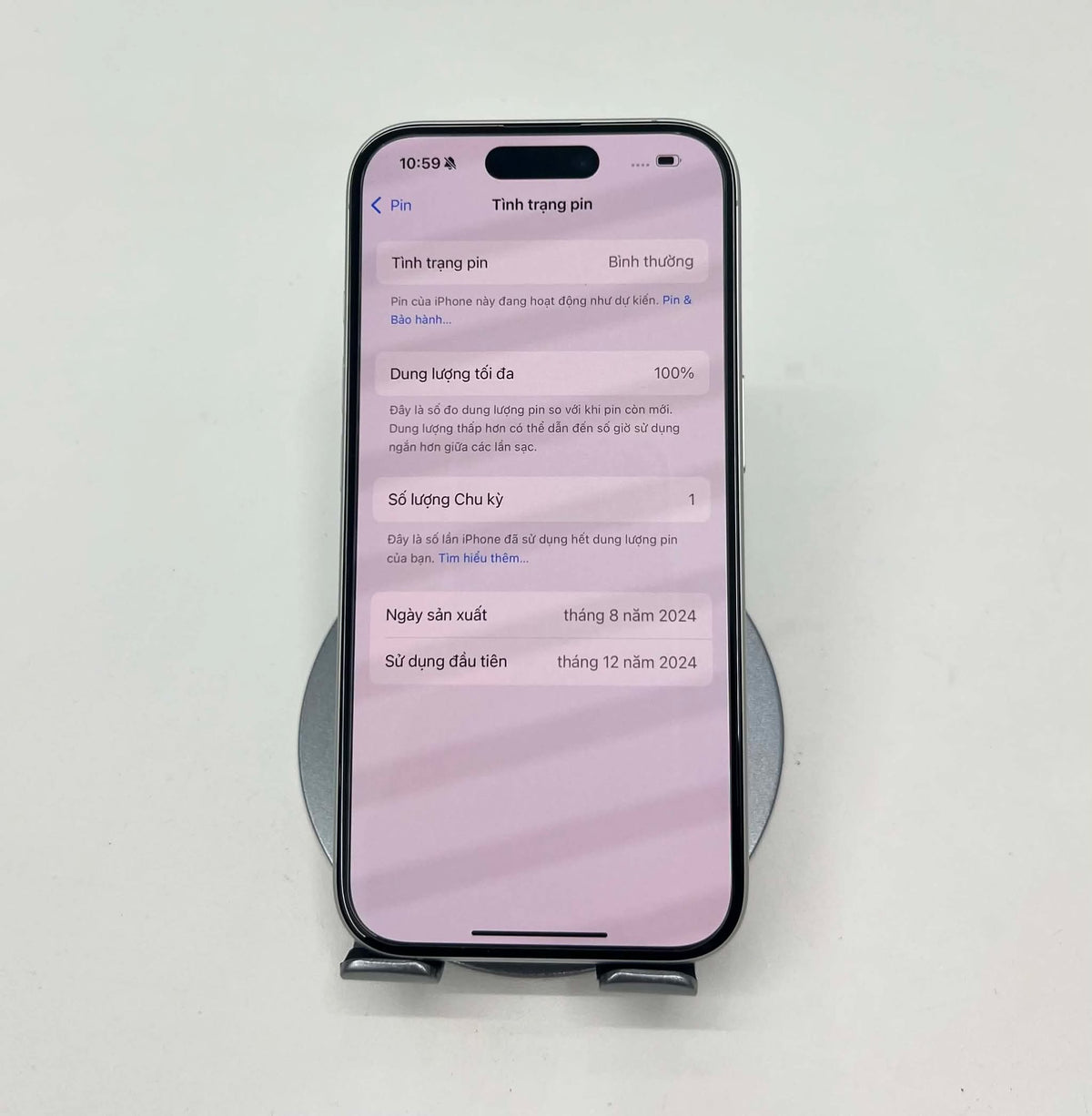 Iphone 16 128 Màu Trắng - Pin 100% sạc 1 lần - 35672