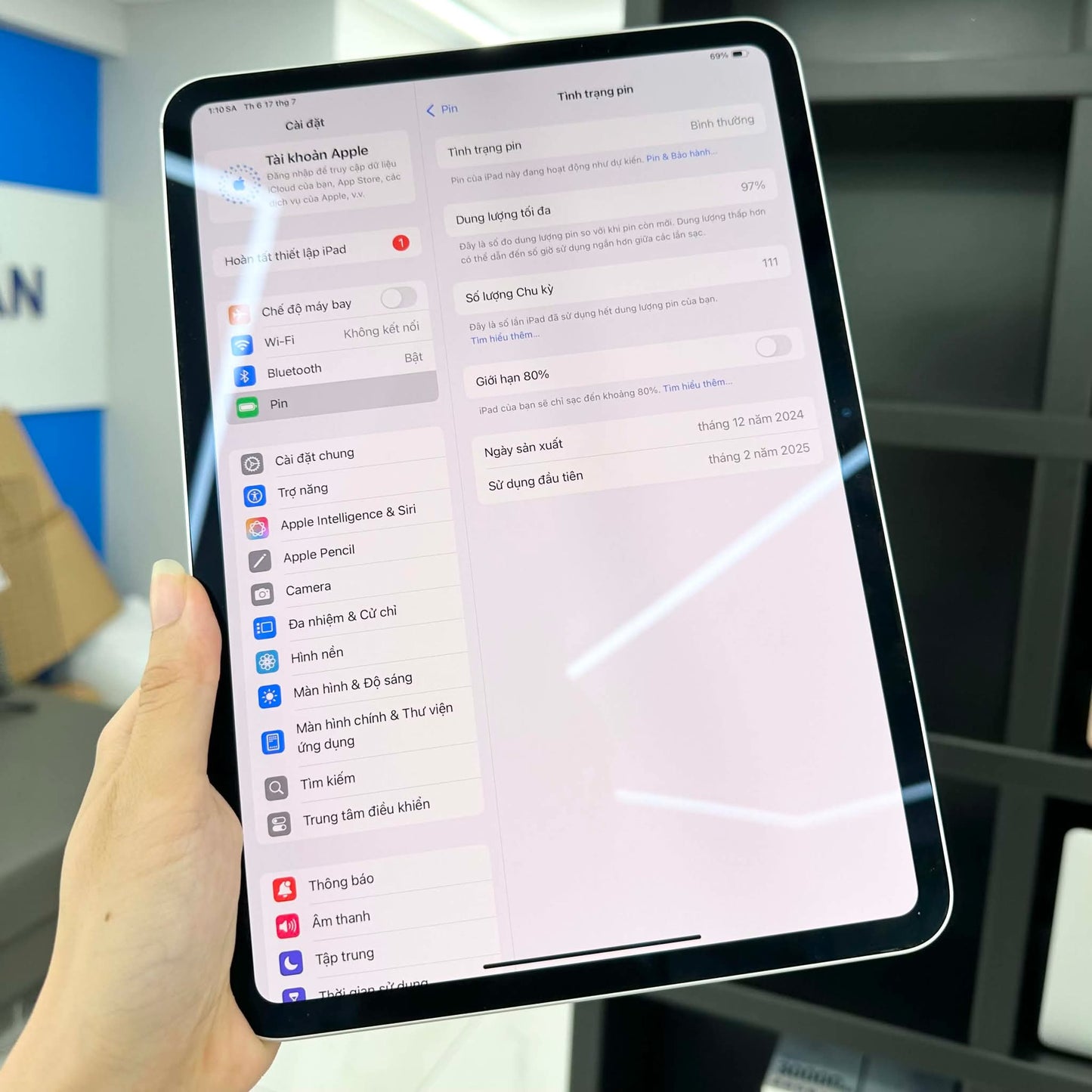 IPad Pro M4 256 màu Bạc - 97 - XDD9P