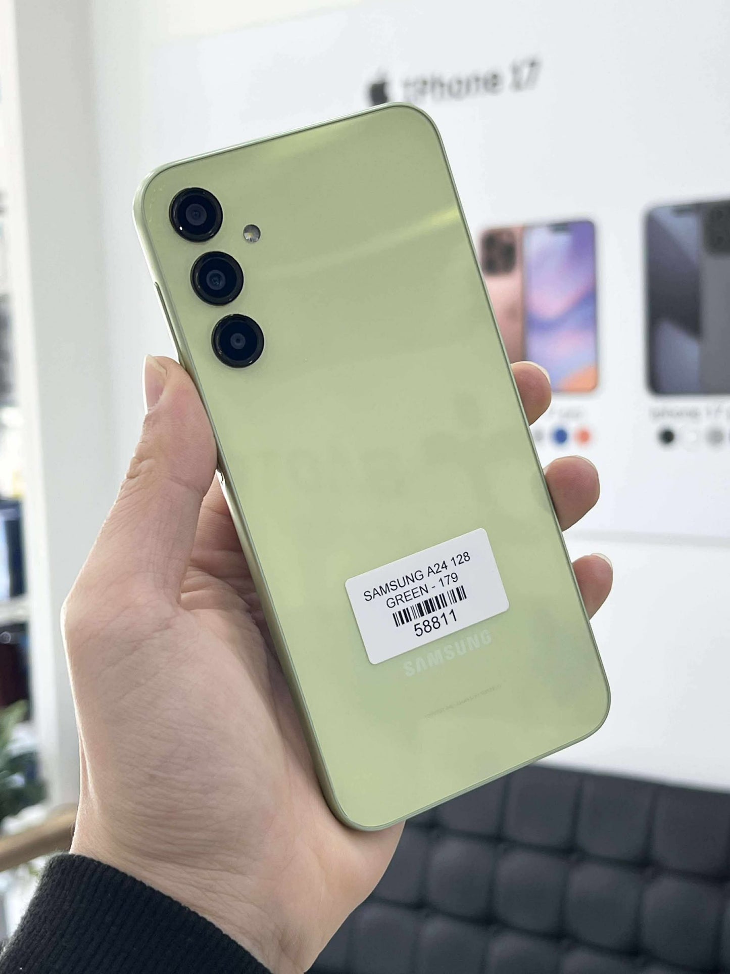 SamSung A24 bản 128GB Màu Xanh - 58811 TEKU