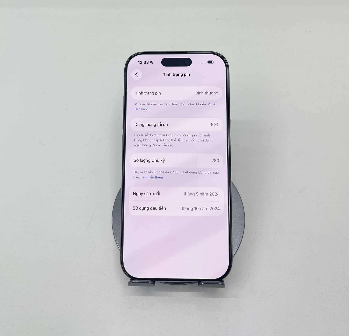 IPhone 16 Pro 256 Màu Titan - Pin 96% - 46565* Teku