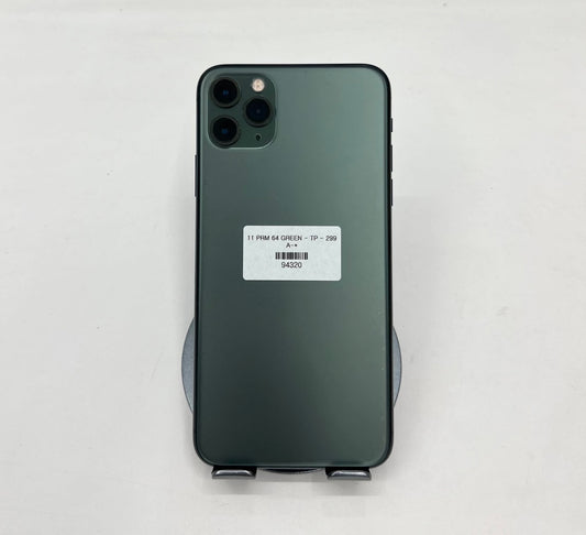 Iphone 11 Promax 64gb Màu Green - Pin thay mới 100% - 94320 A-