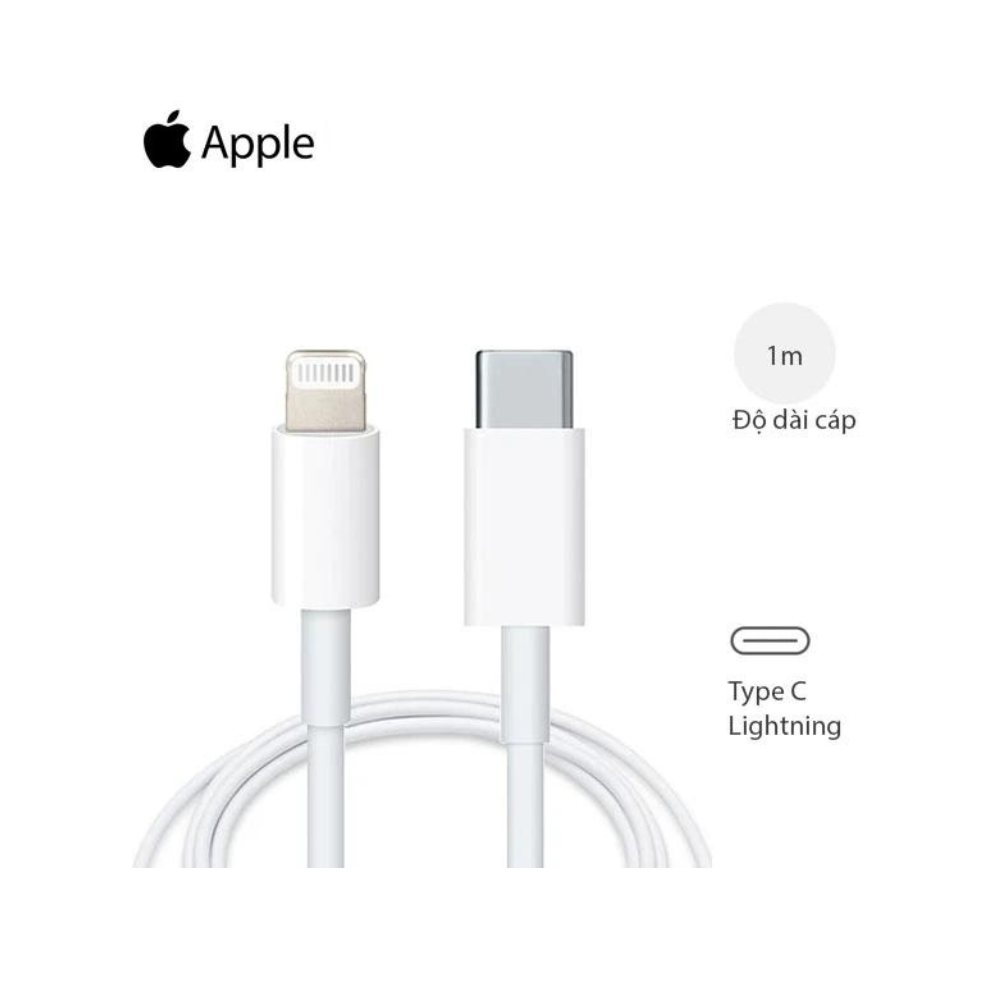 Dây sạc Type-C to Lightning (chính hãng)