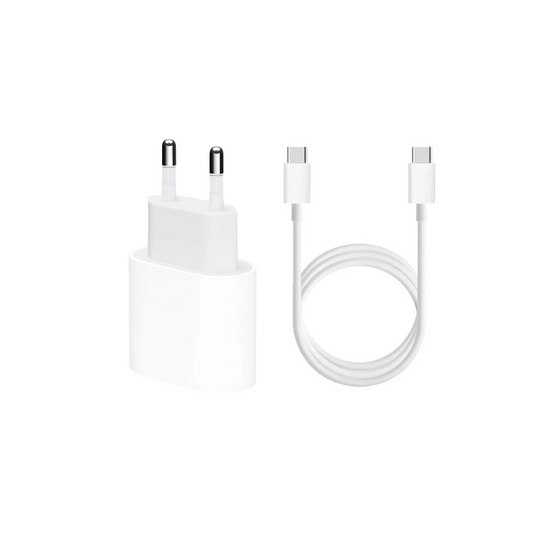 Bô sạc Củ +Cáp sạc iPhone Type-C to C (bộ thường)