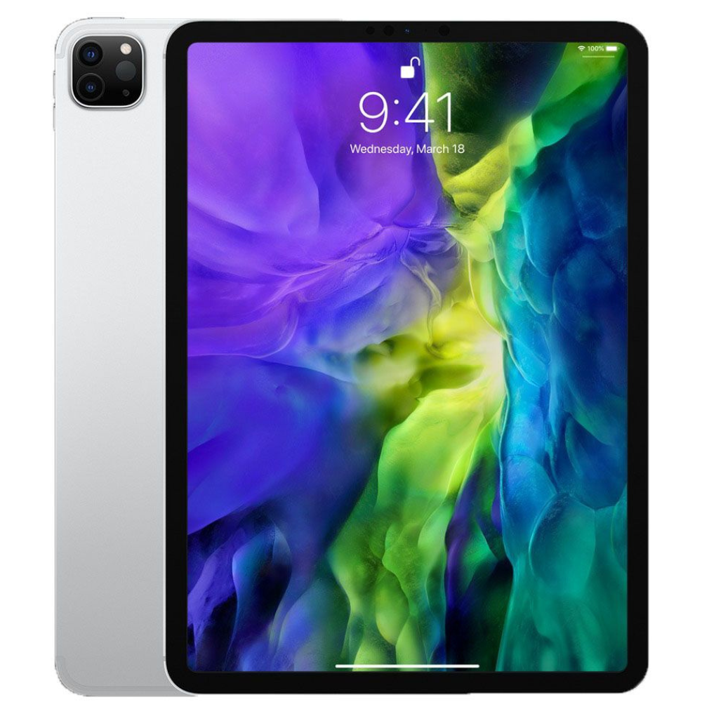 IPad Pro 2020 bản 128gb Màu bạc - Pin 90% - 2PTRK A-*