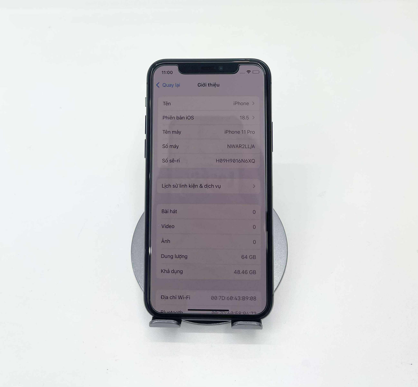 IPhone 11 Pro 64gb Màu Xanh lá - Pin 92% - 79516 *