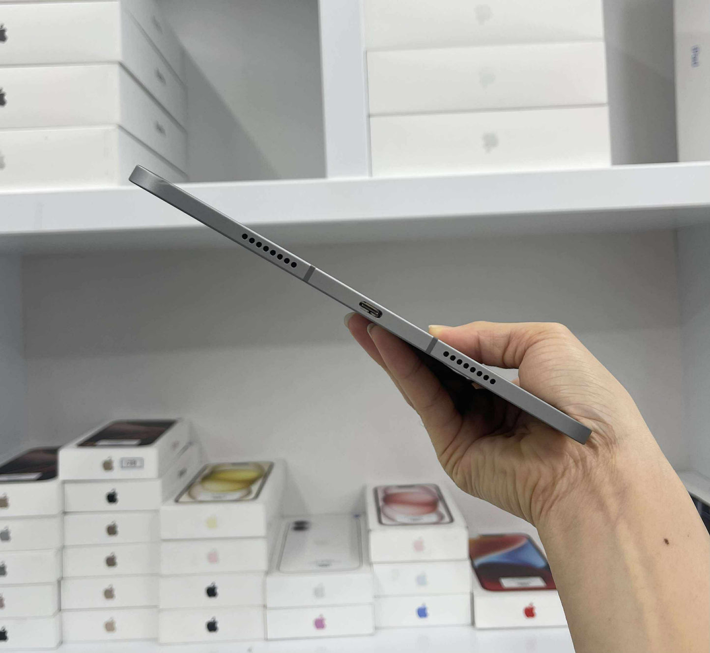 IPad Pro M2 bản 128GB Màu xám - Pin 100% - Bản sim - KGF6W